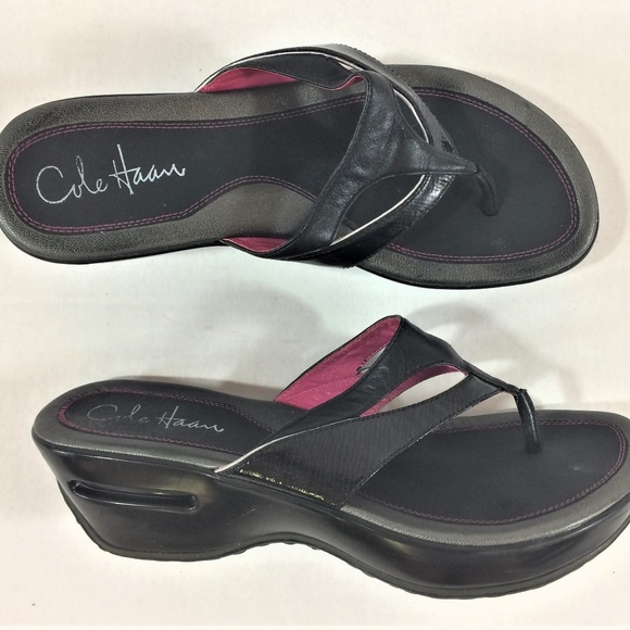 nike wedge flip flops